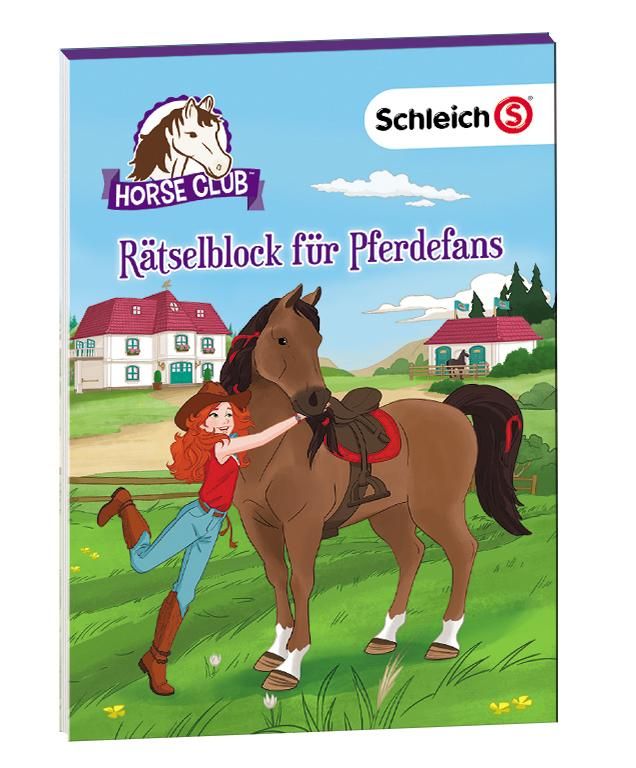 schleich® Horse Club™ – Rätselblock für Pferdefans schleich® Horse Club
