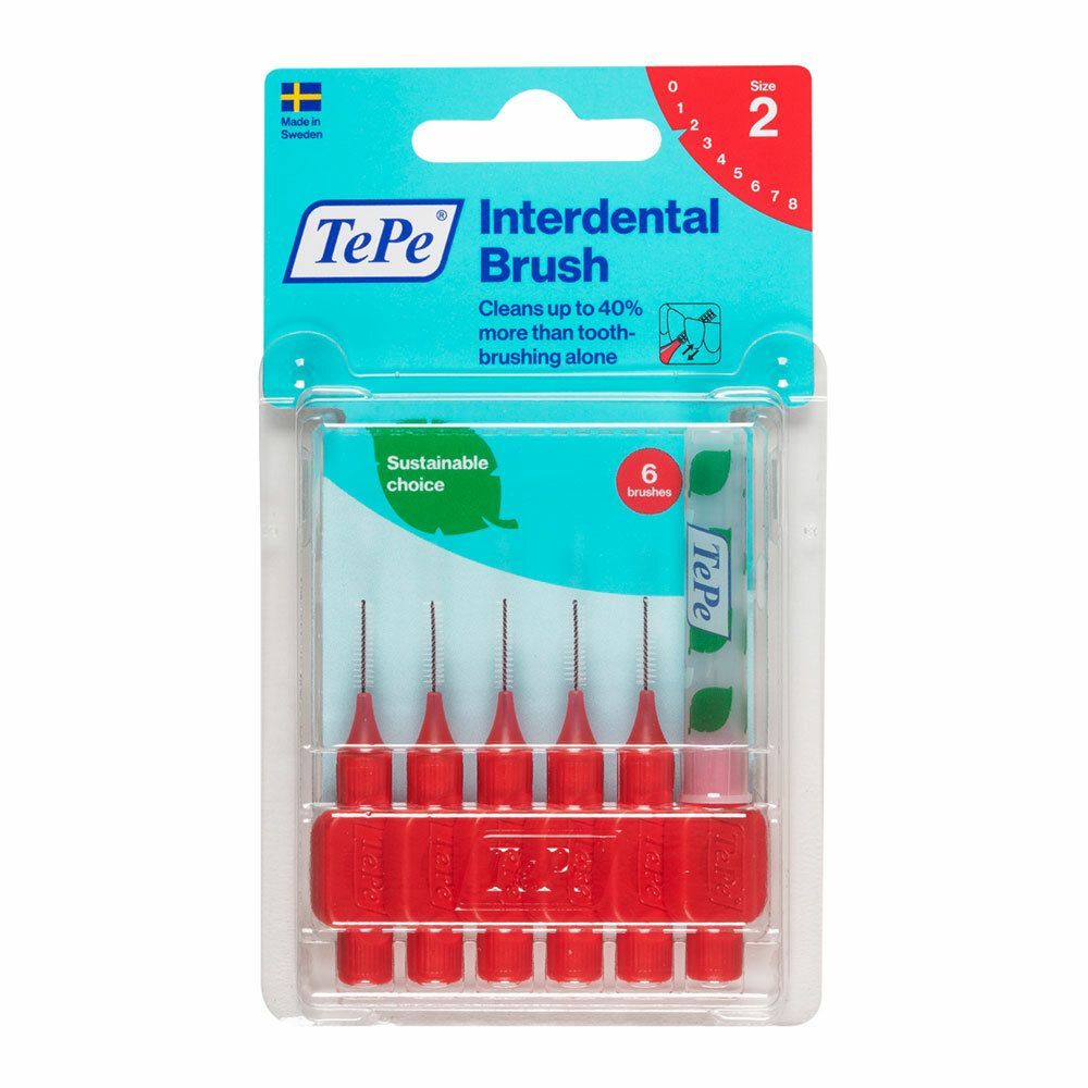 TePe Interdentalbürsten 0,5 mm rot