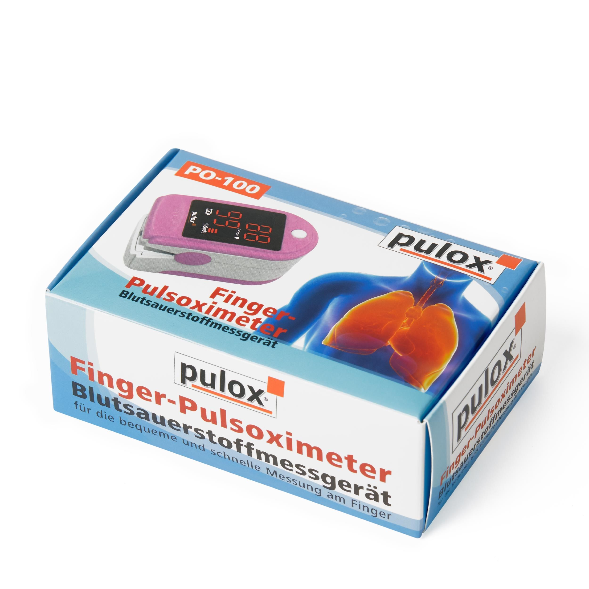 Pulox PO-100 Solo - Finger-Pulsoximeter - Pink