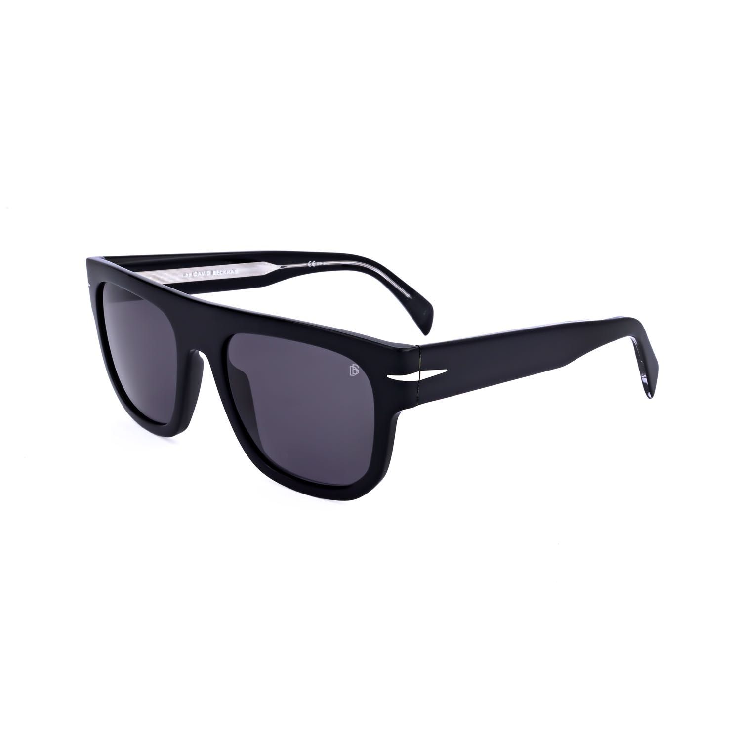 David Beckham occhiali da sole uomo DB 7044/S black silver-coloured