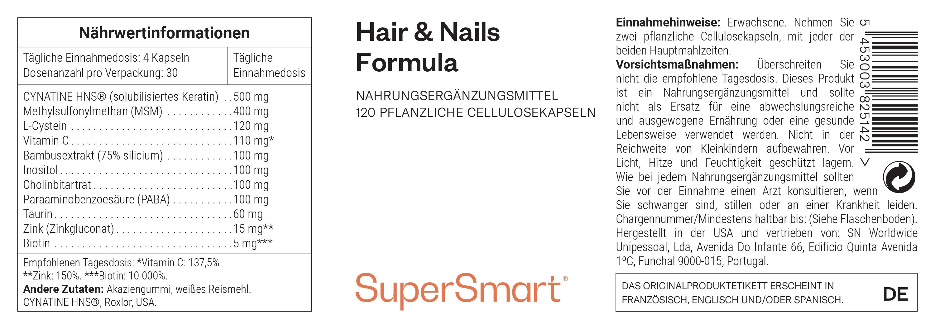 Haar- & Nagel-Formel - SuperSmart