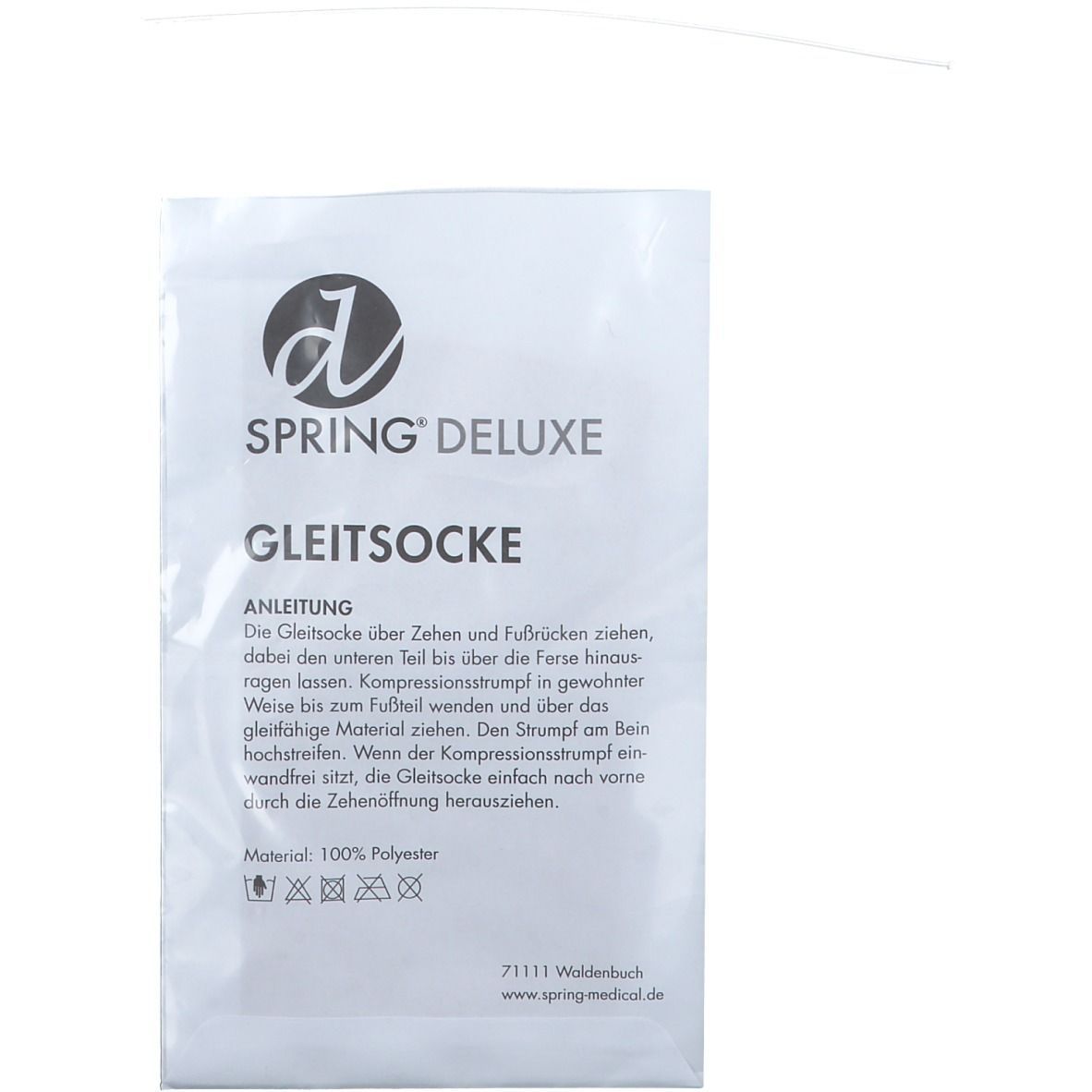 PARAM Gleitsocke für Kompressionsstrümpfe