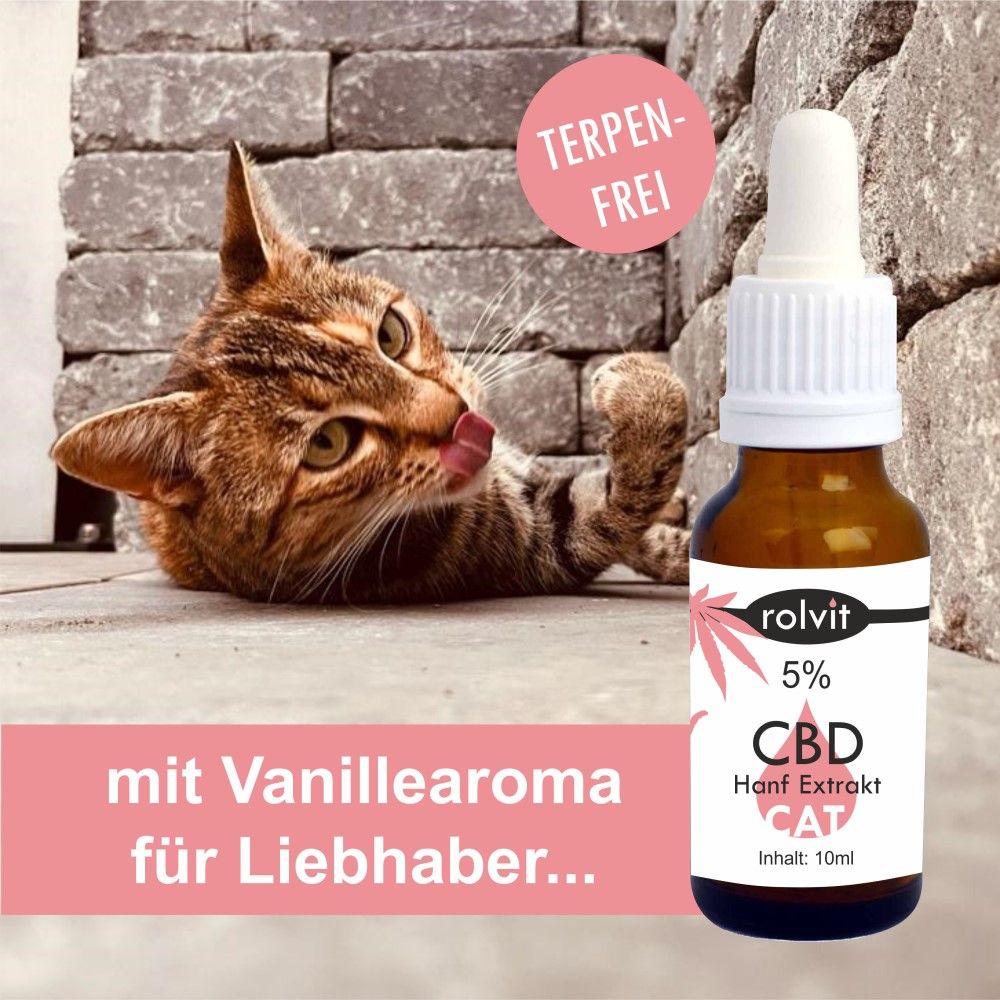 rolvit® CBD Öl CAT 5% für Katzen