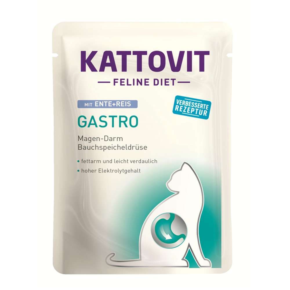 Kattovit - Feline Diet Pouchbeutel Gastro 2,16 kg