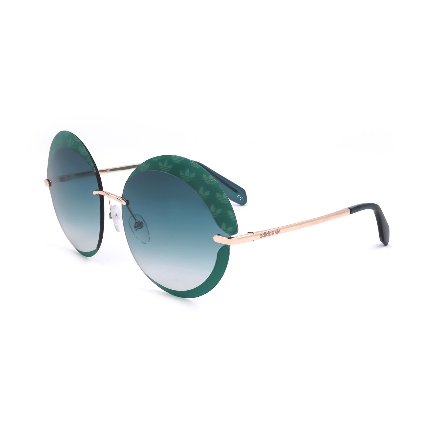 Adidas occhiali da sole donna OR0019 dark green