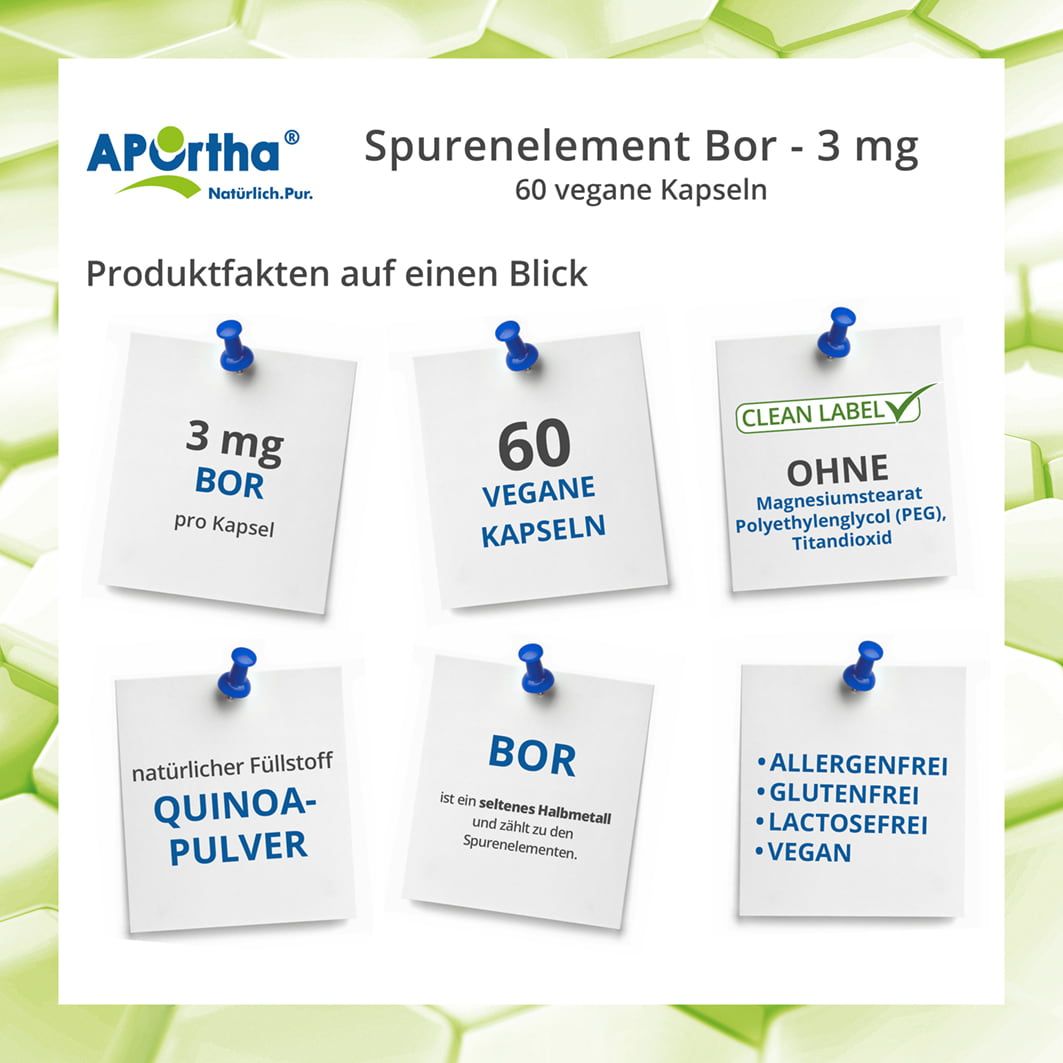 APOrtha® Bor Kapseln - 3 mg