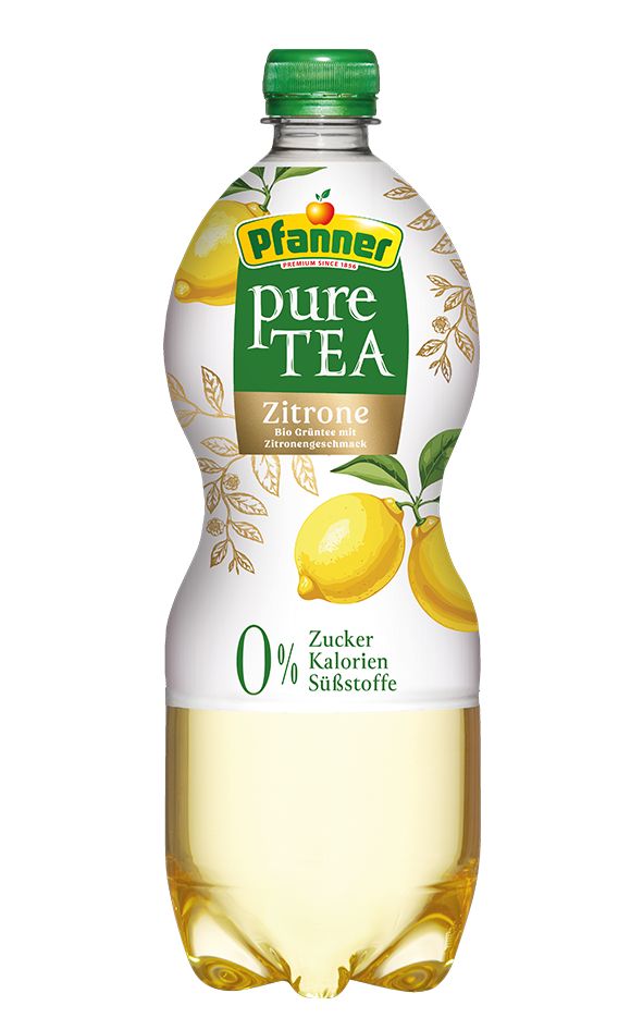Pfanner BIO PureTea Grüner Tee - Zitrone