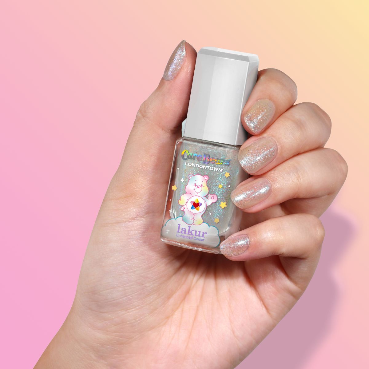 LONDONTOWN lakur Care Bears Chasing Rainbows Nagellack