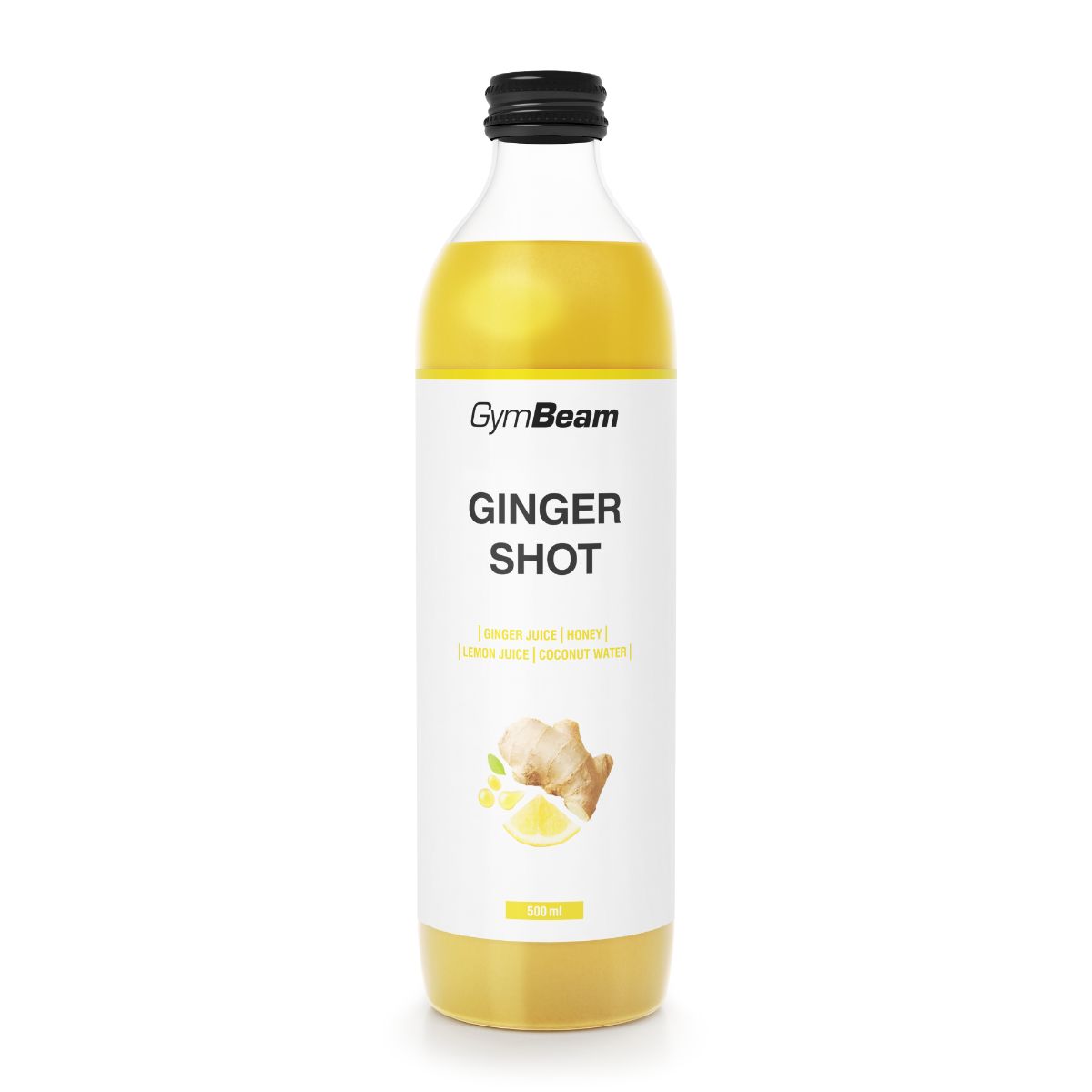 GymBeam Ingwershot mit 60% Ingwersaft Flüssigkeit