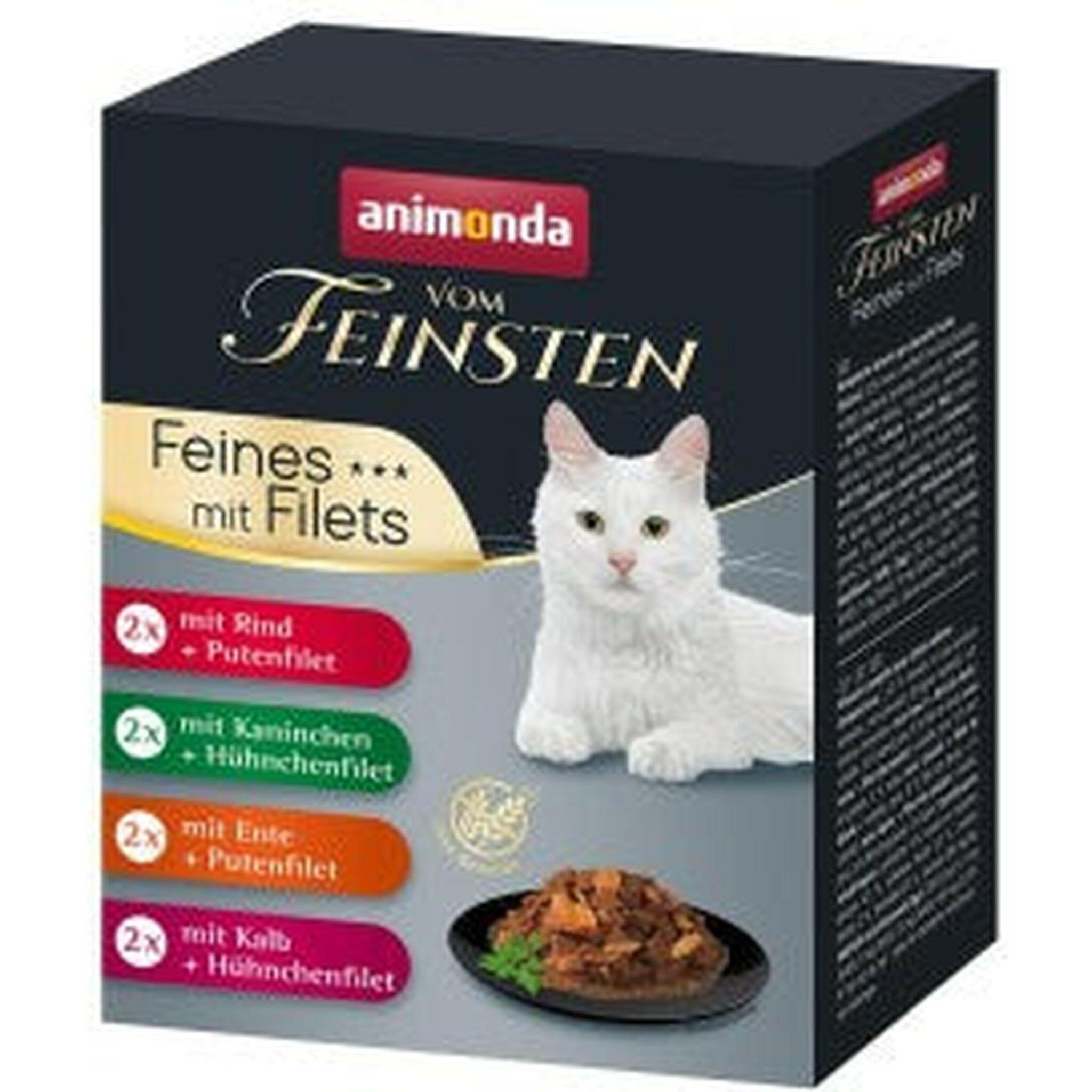 Animonda Cat P.b. vom Feinsten Adult Feine Vielfalt mit Filet 8,16 kg
