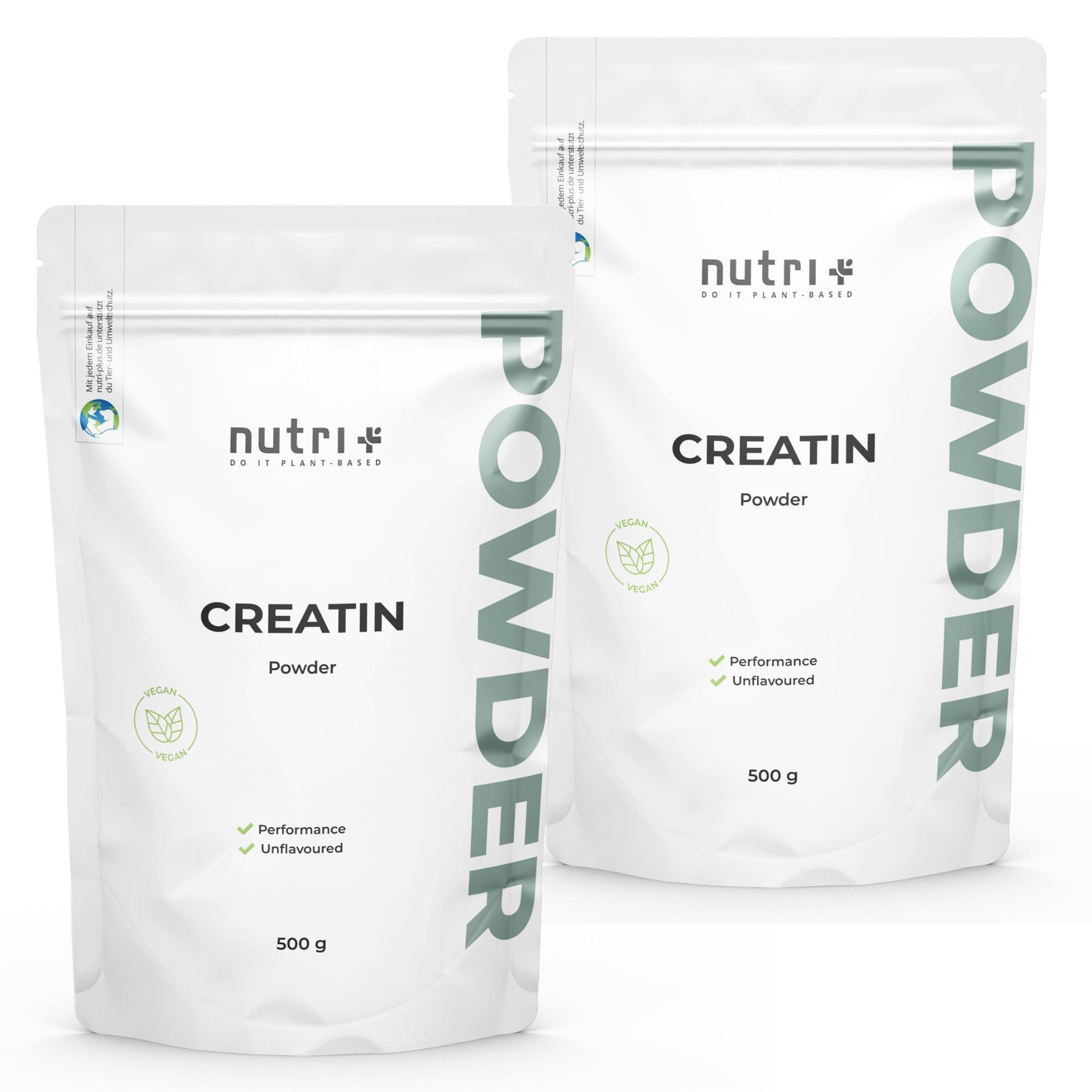 Nutri+ Creatina Monoidrato Polvere - 1kg Creatina