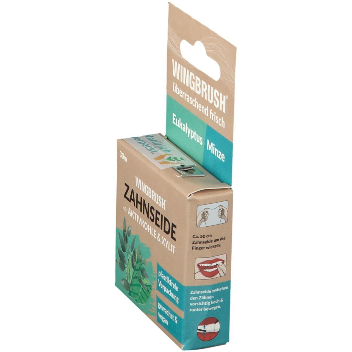 Wingbrush Zahnseide Eukalyptus Minze