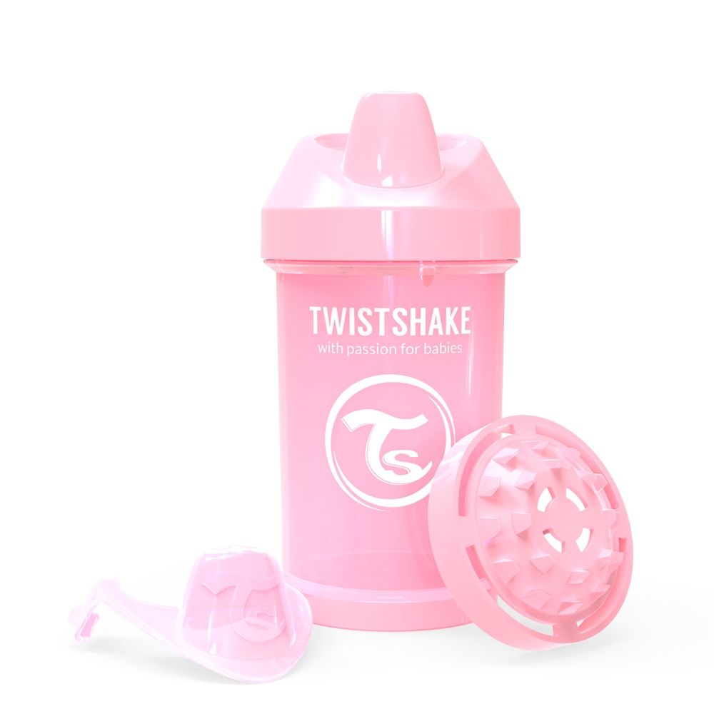 Twistshake Crawler Cup Trinkbecher / Schnabeltasse auslaufsicher mit Mixgitter 300ml