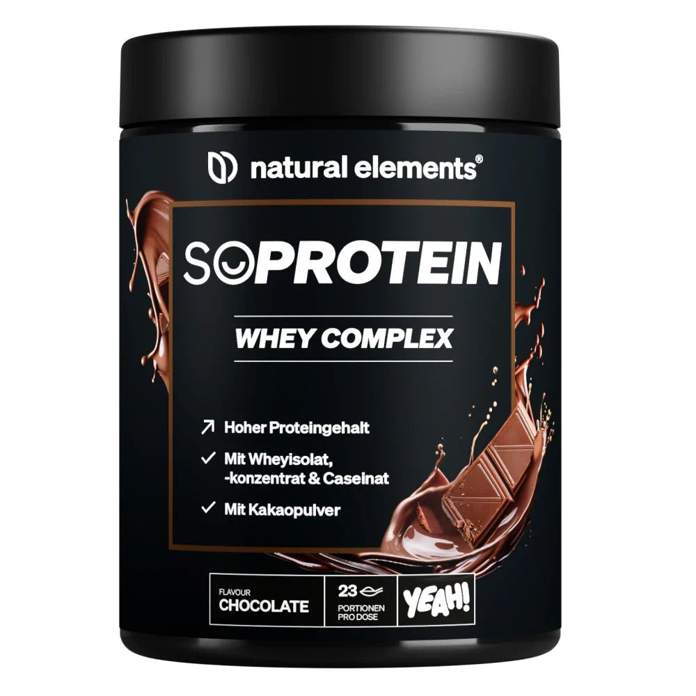 natural elements SoProtein Whey Complex - Schokolade