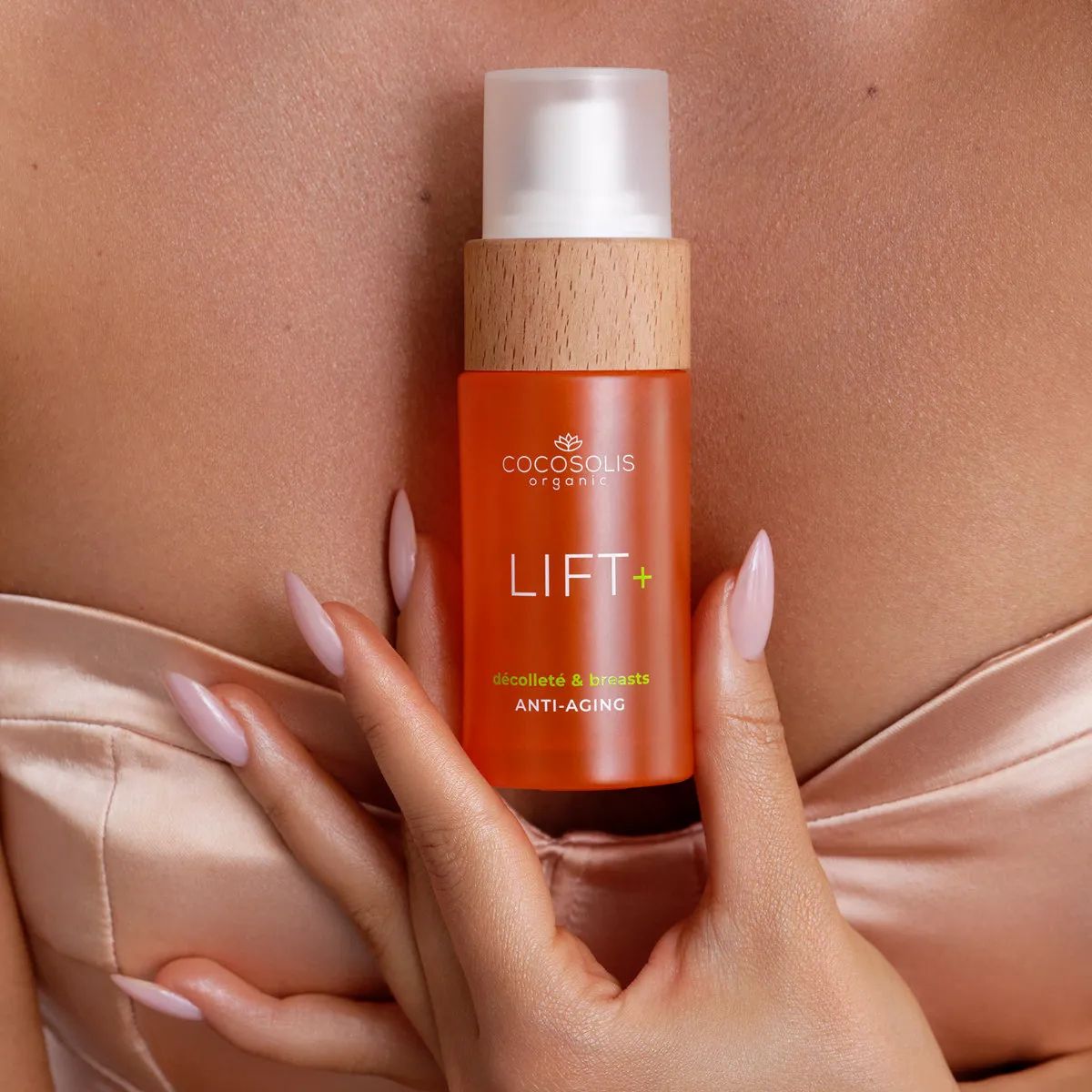 COCOSOLIS LIFT+ Verjüngendes Serum für Brust und Dekolleté