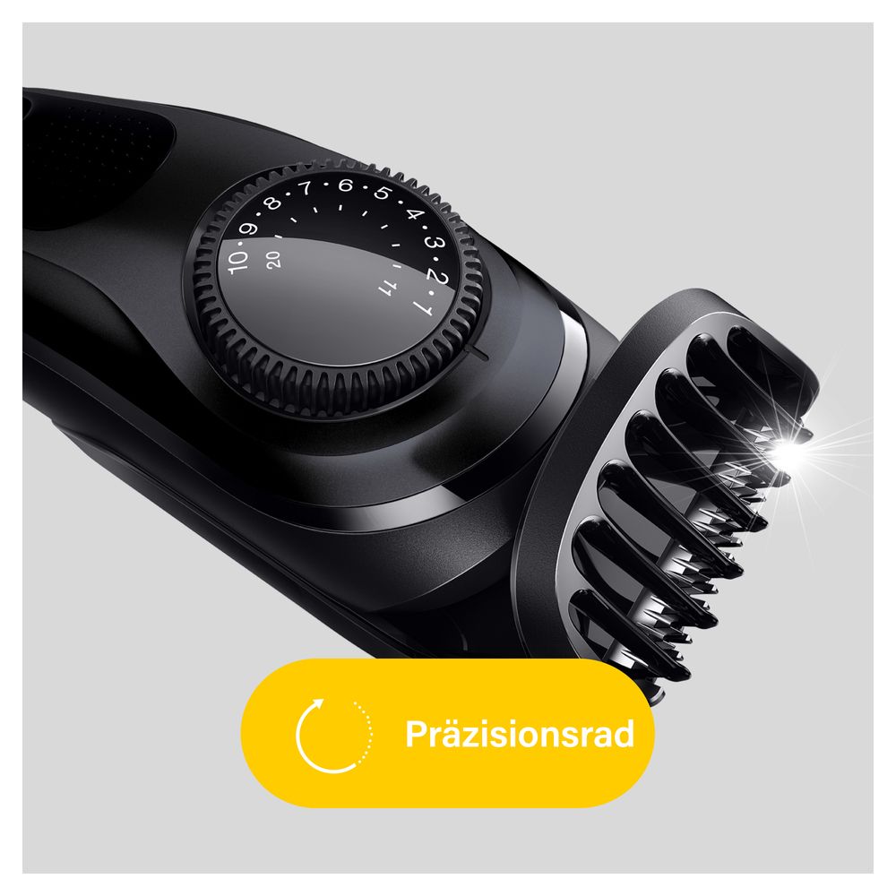 Braun - BeardTrimmer "7 - 100 Jahre Design Edition" in Schwarz