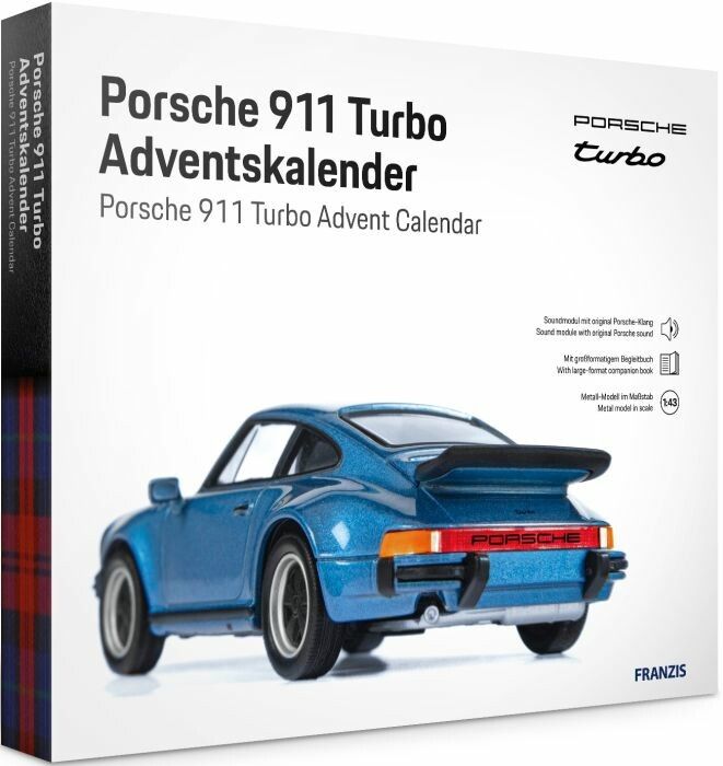 Franzis Porsche Turbo Adventskalender