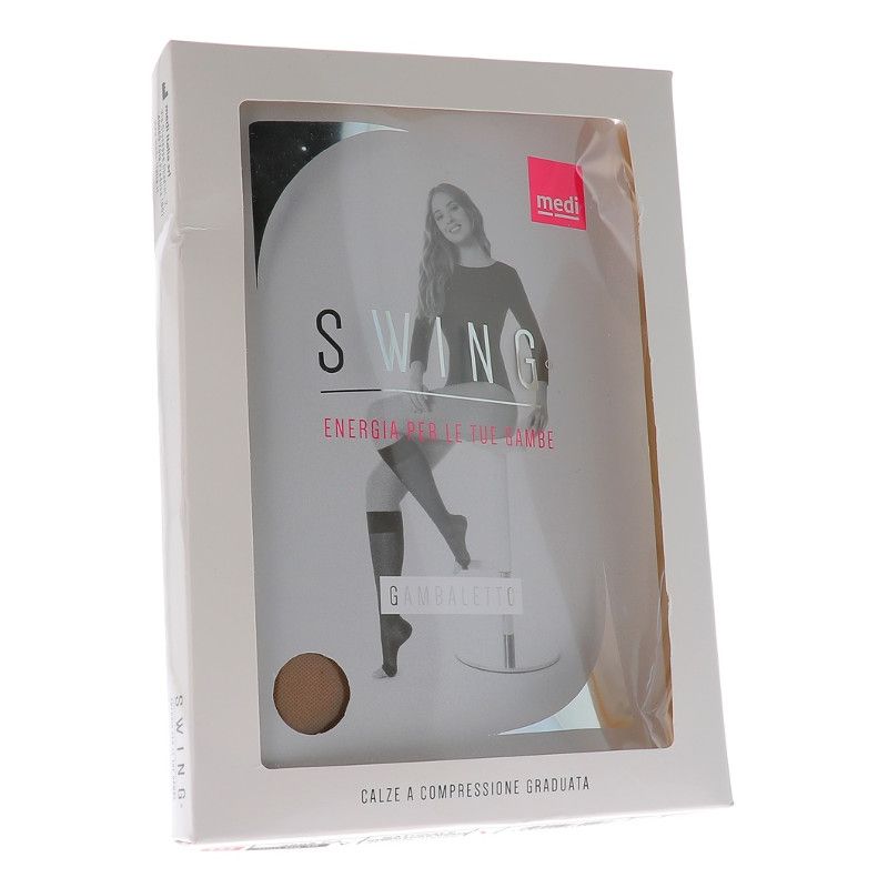 MEDI 2204PA GAMBALETTO PUNTA APERTA 14MMHG 70 DEN SABBIA 1