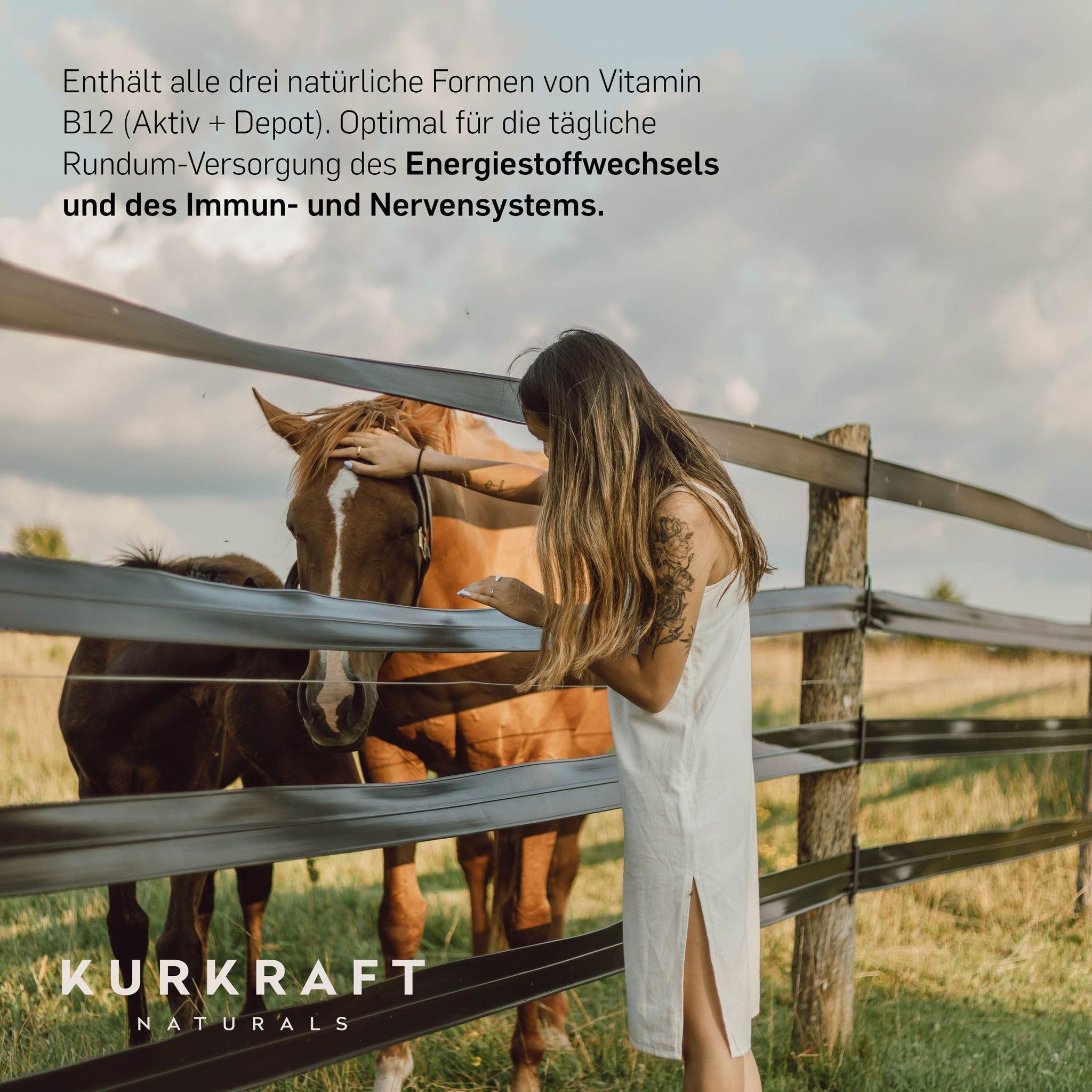 Kurkraft© Vitamin B12 - Tri-Komplex - alle 3 natürlichen Formen