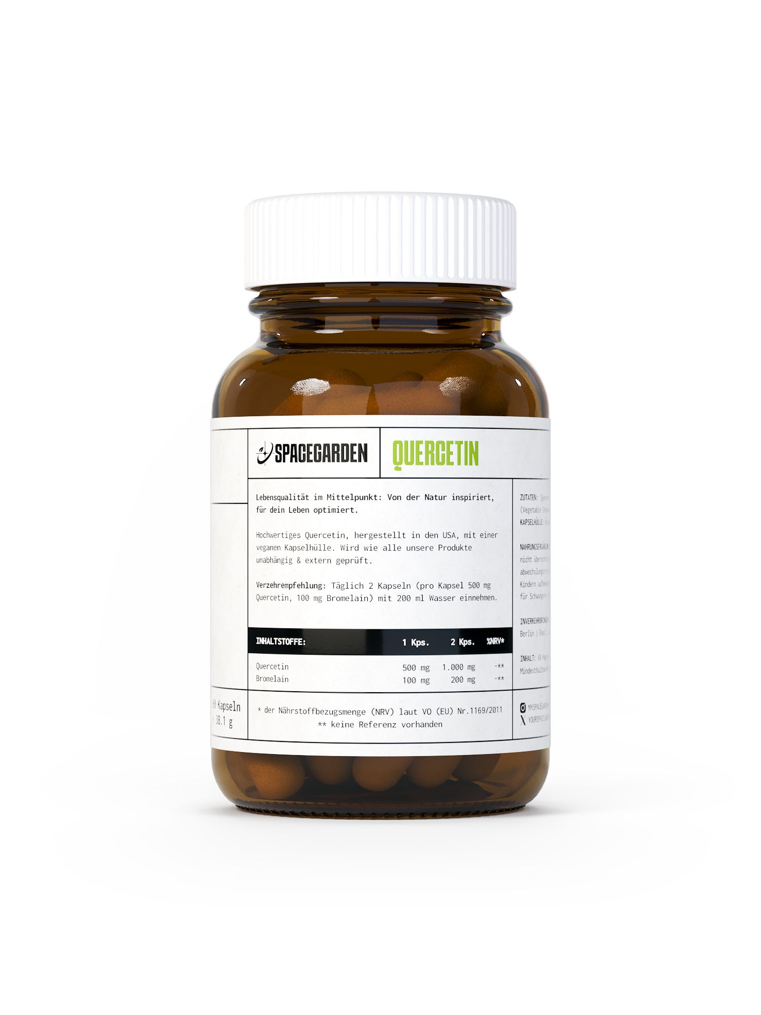 Spacegarden Quercetin Kapseln