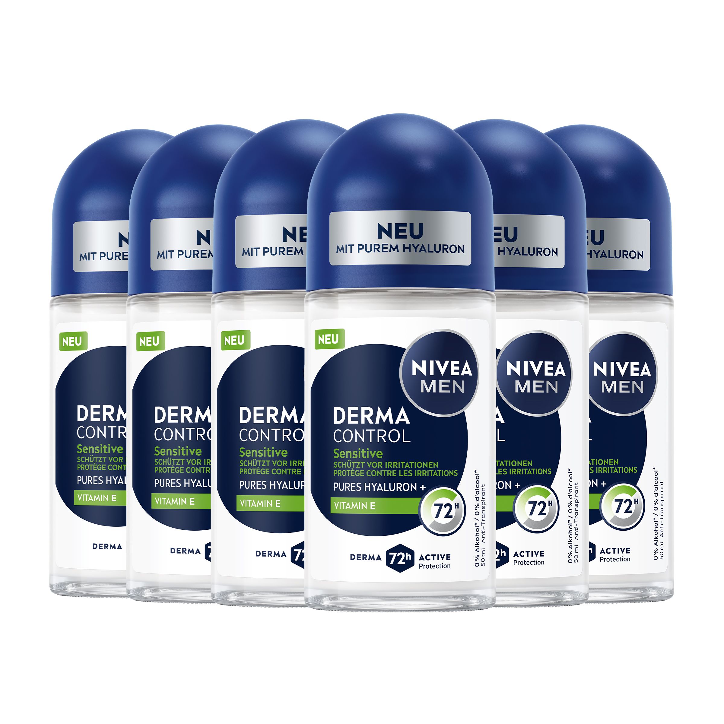 NIVEA Men Deodorant Men Derma Control Sensitiv