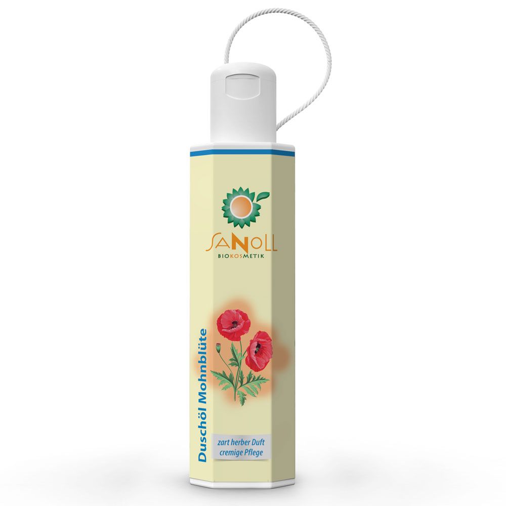 Sanoll Duschöl Mohnblüte 200 ml