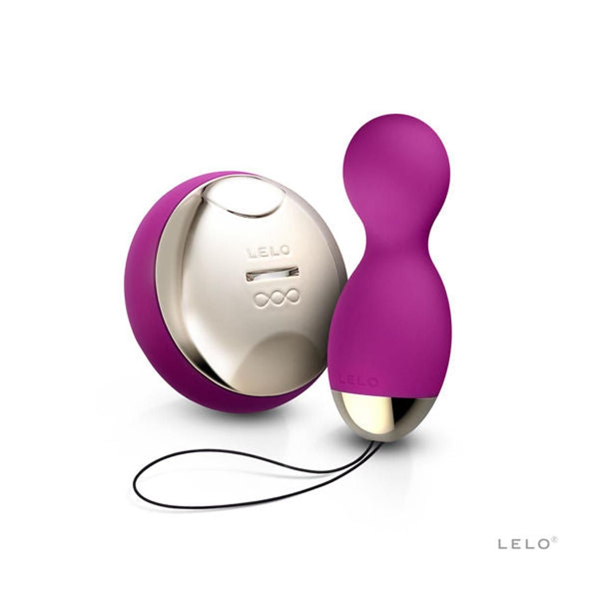 Vibro-Ei 'Hula Beads' mit Fernbedienung | Rotation und Vibration, 8 Stimulationsmodi | Lelo