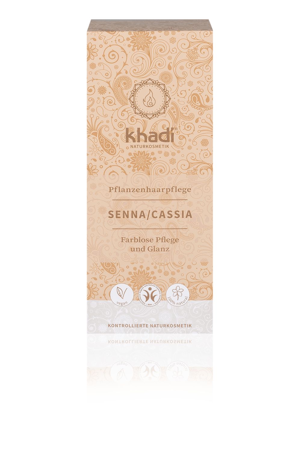 khadi Natual Cosmetics Senna/Cassia farblose Pflanzenhaarfarbe 100 g