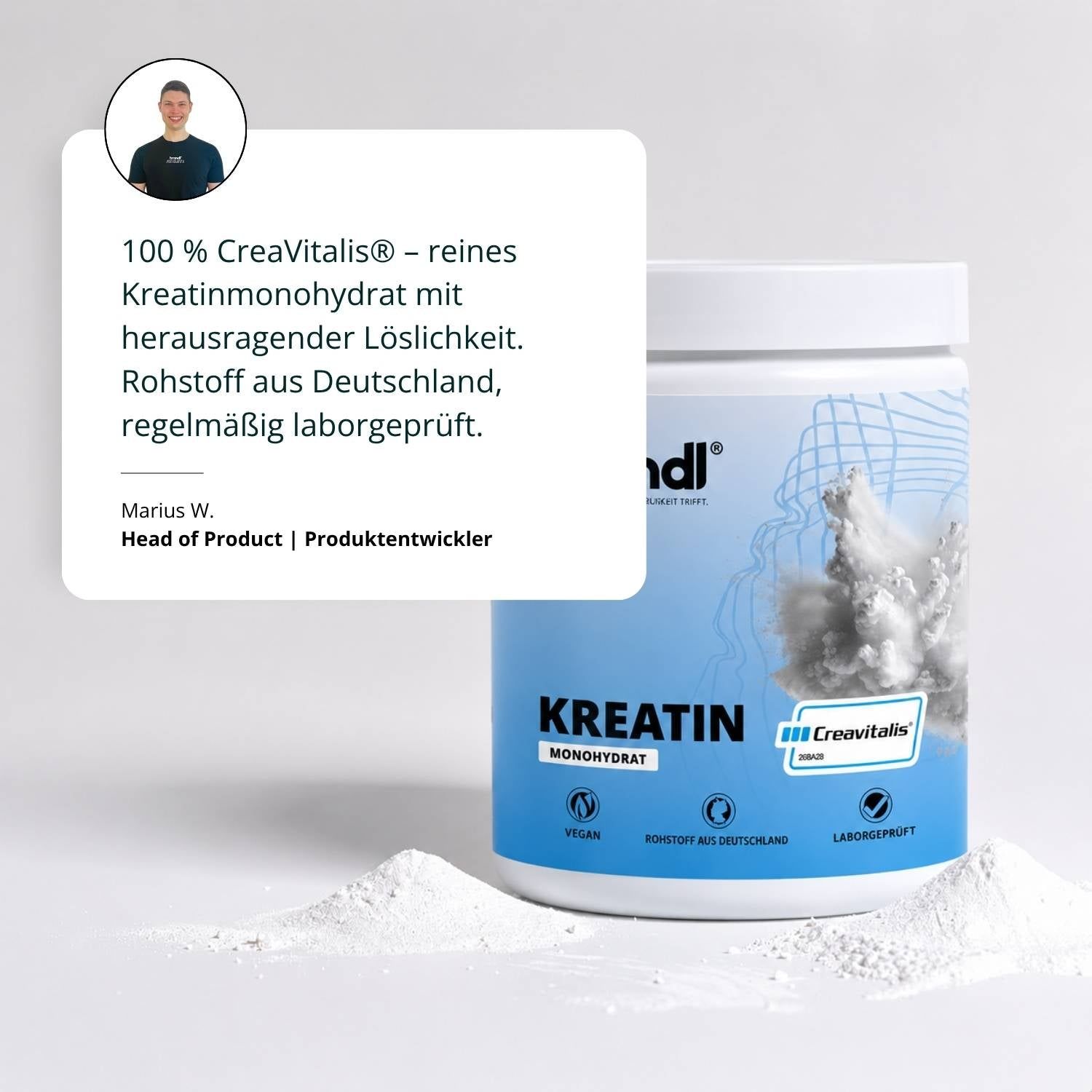 Kreatin Monohydrat (Creavitalis®)