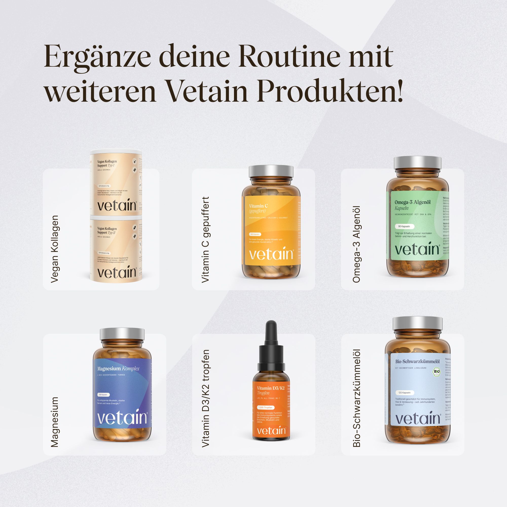 VETAIN Coenzym Q10 200mg - Hochdosiert mit Ubiquinon & MCT - Aus pflanzlicher Fermentation