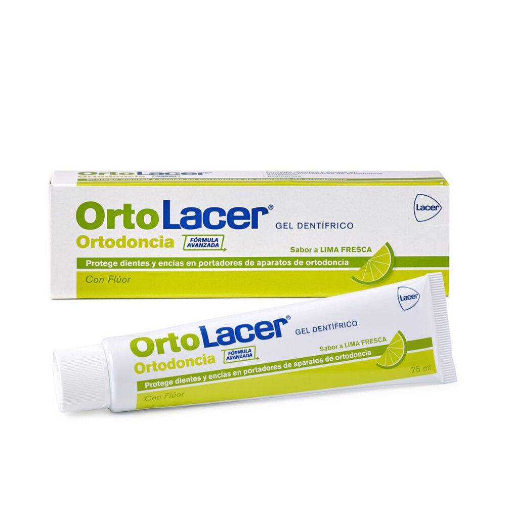Lacer Ortolacer Zahnpasta Frische Limette