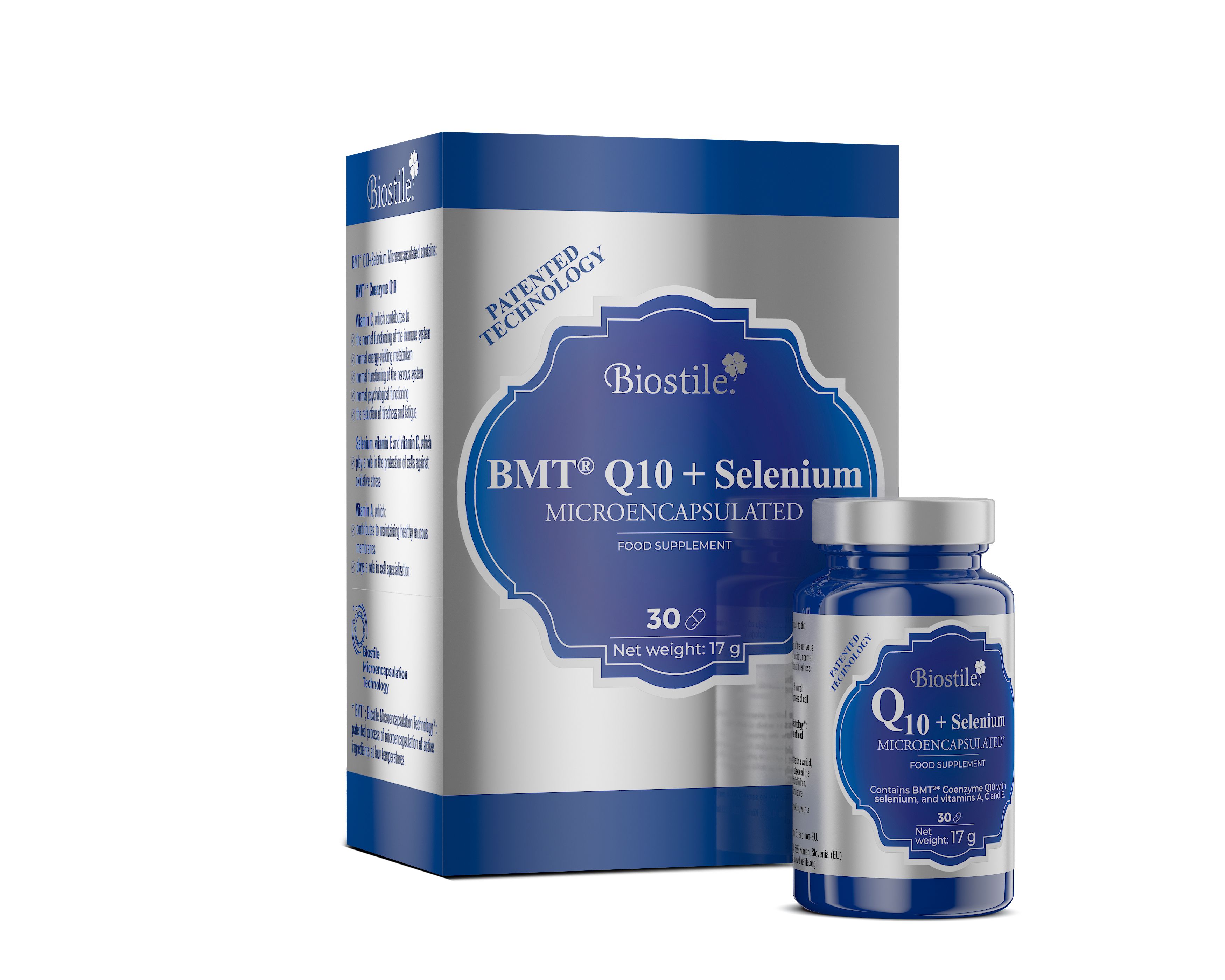 Biostile BMT Q10+Selenium Microencapsulated