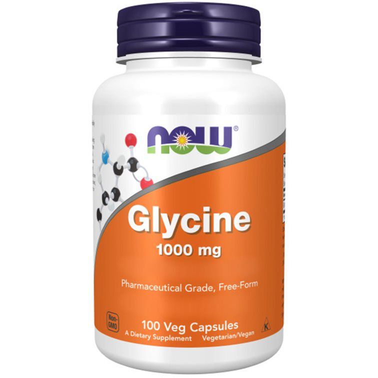 Now Foods Glycine 1000 mg 100 Veg Capsule