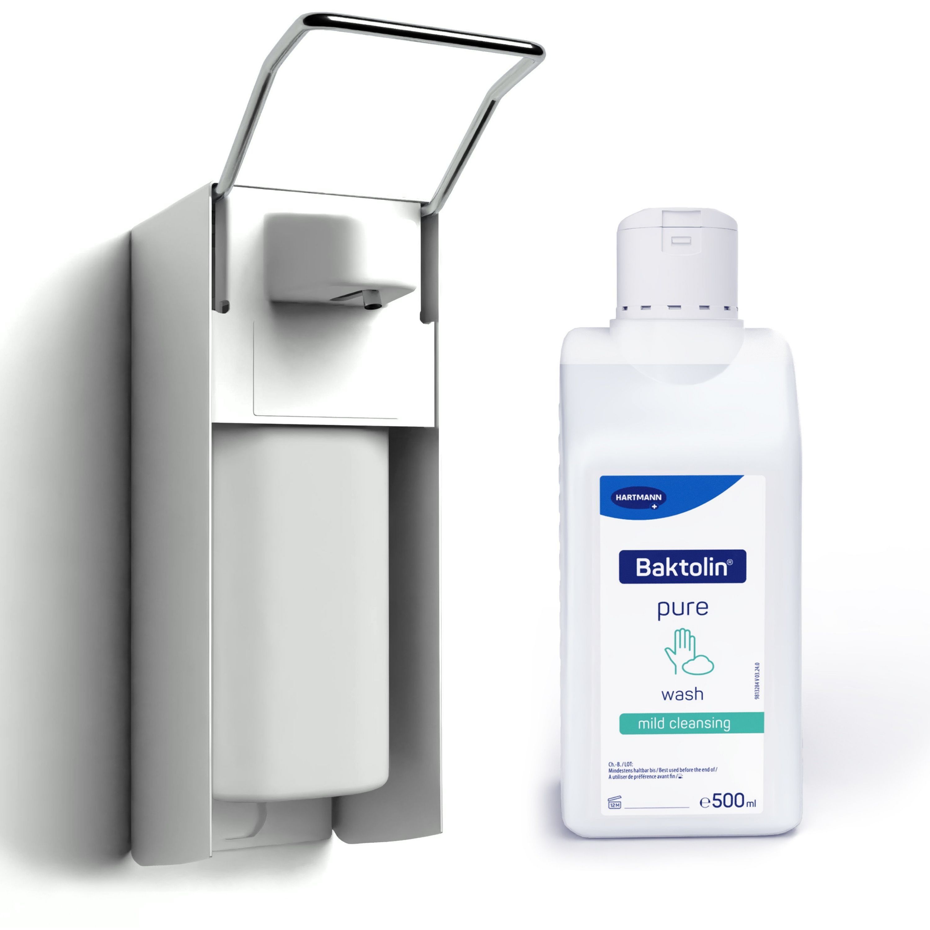 Horn Medical Wandspender inkl. Baktolin pure wash Handseife