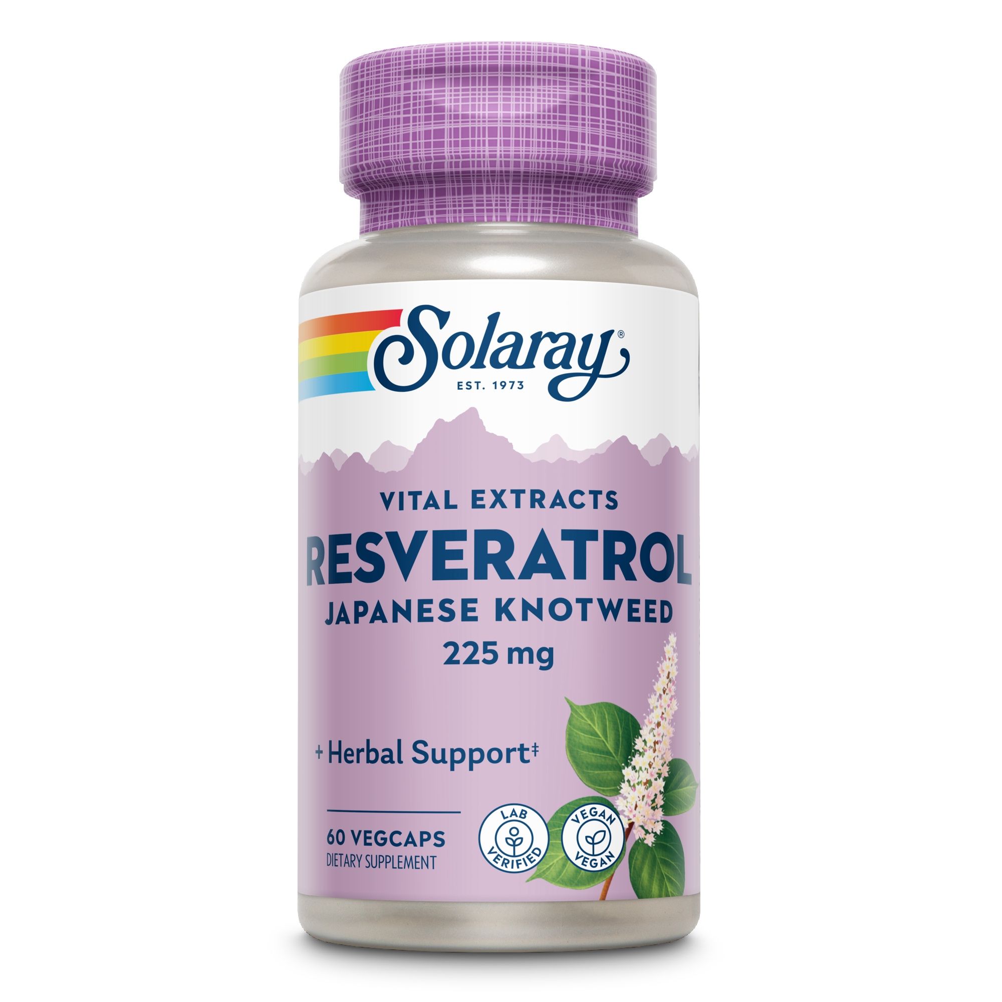 Solaray Resveratrol Triple Strength 60 St Kapseln