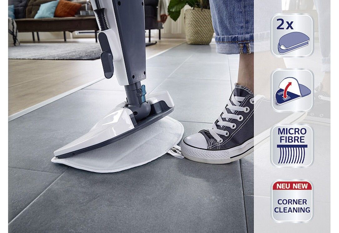 LEIFHEIT Ersatzpad Dampfreiniger Clean Tenso Power 2er Set