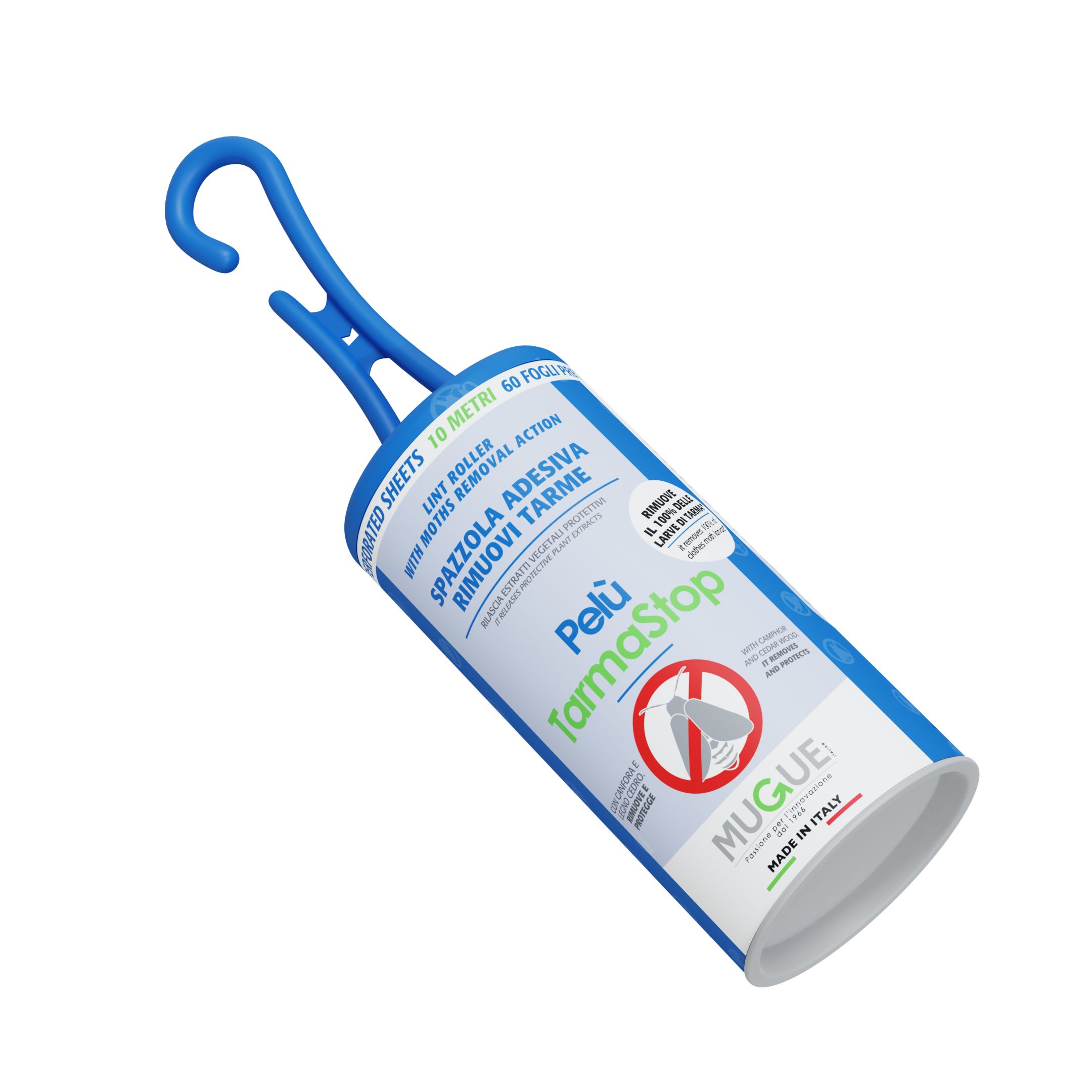 Mugue spazzola adesiva pelù Tarma Stop - 10 metri 60 strappi