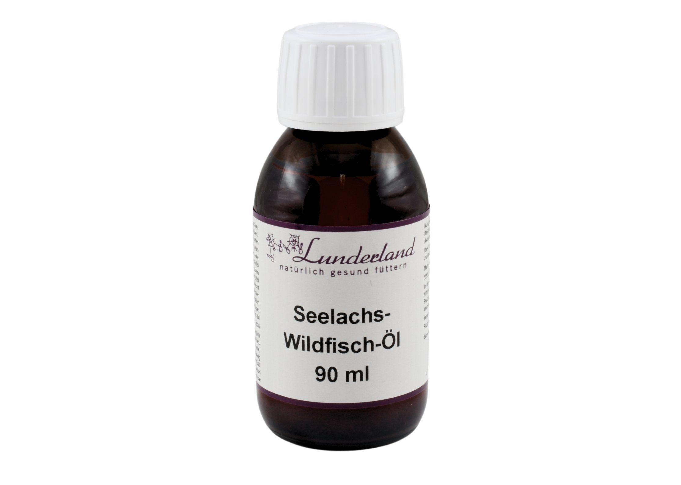 Lunderland Seelachs-Wildfisch-Öl 90 ml Futter