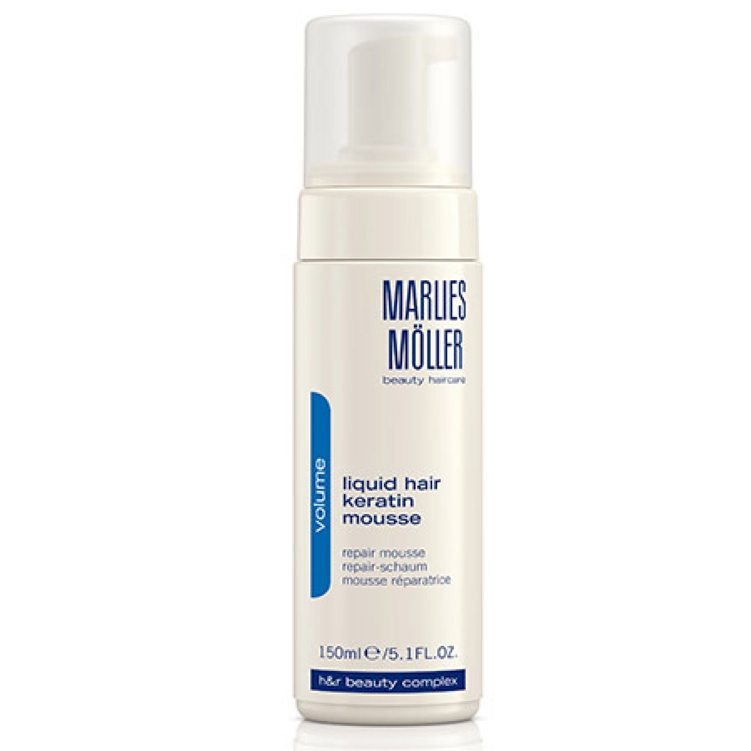 Marlies Möller beauty haircare Volume Liquid Hair Repair Keratin Mousse