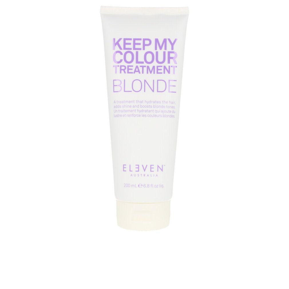 keep my colour treatment blonde