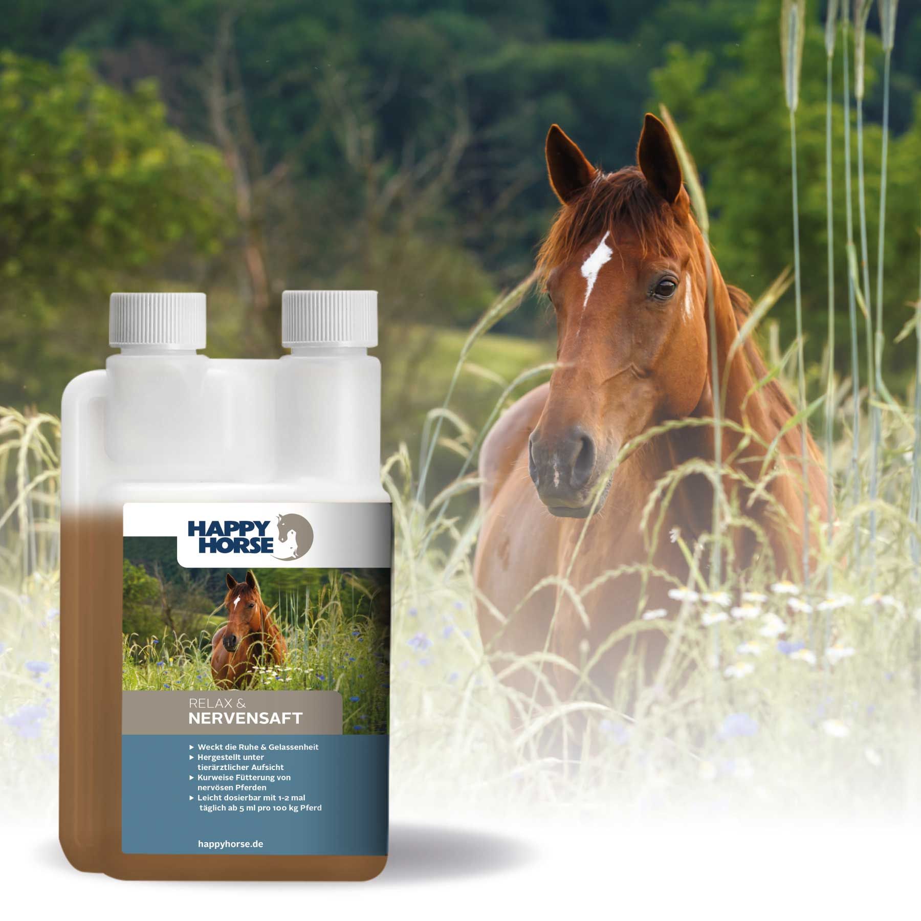 Happy Horse Relax & Nervensaft 1000 ml Saft