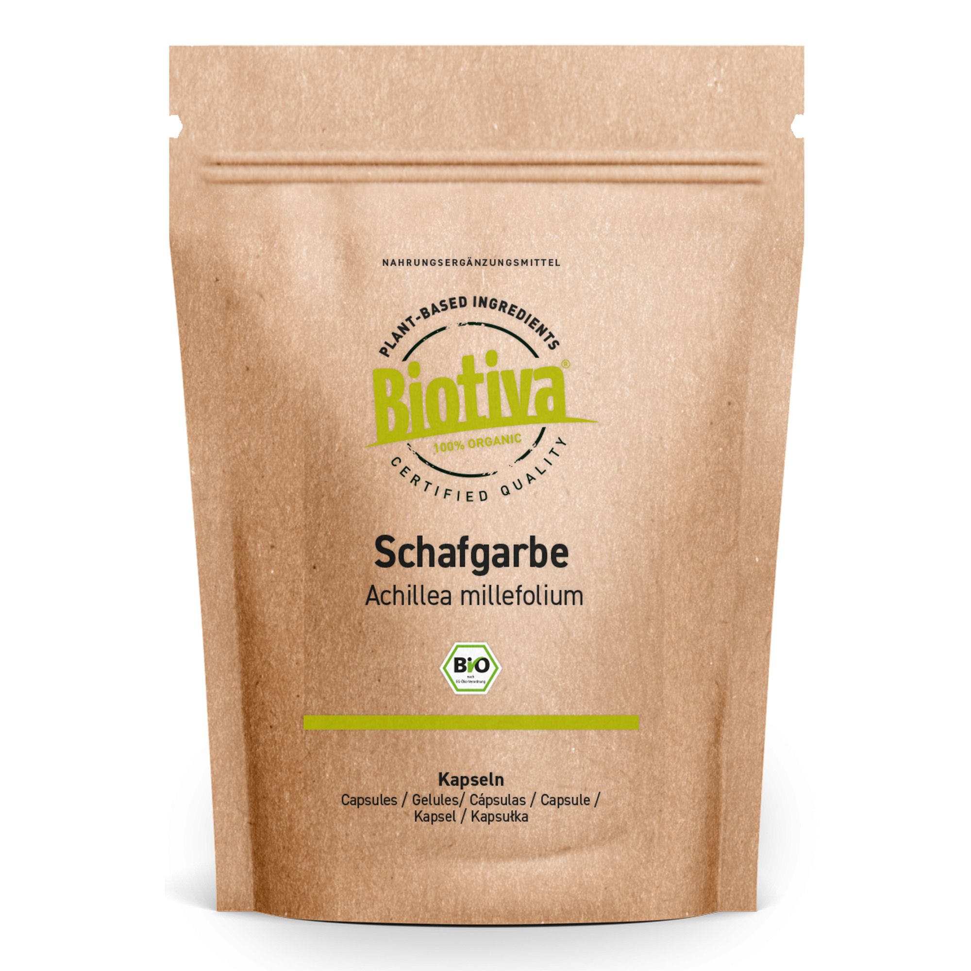 Schafgarbe Kapsel Bio 72 g Kapseln
