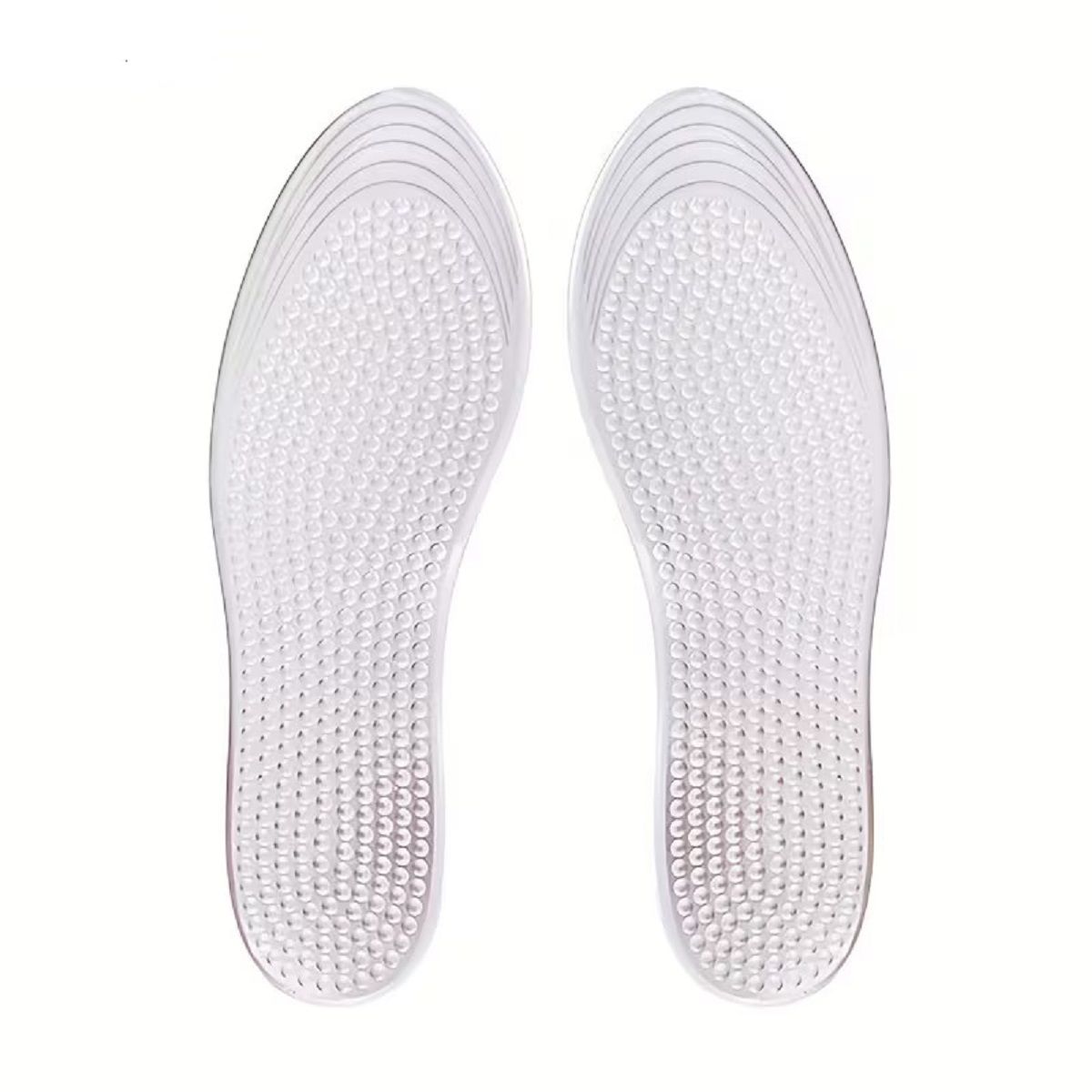 Silikon Massage Einlegesohlen, atmungsaktiv, bequem & rutschfest, für Sport Freizeitschuhe 1 Pc Einlegesohlen