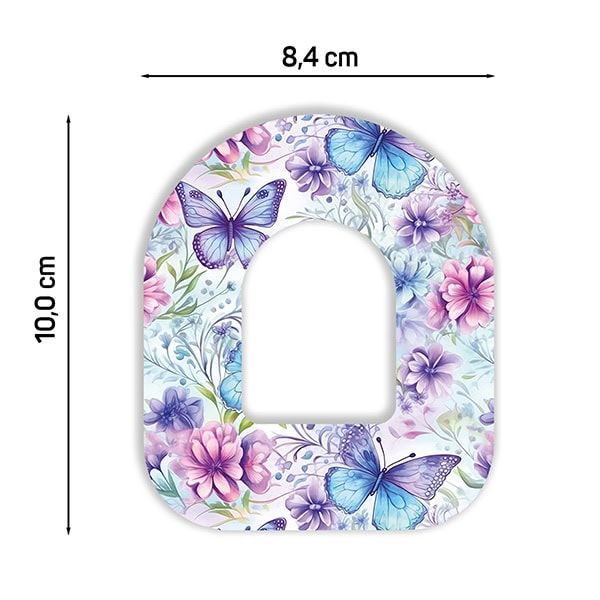 Diasticker® Omnipod Fixiertapes "Butterfly Kiss"
