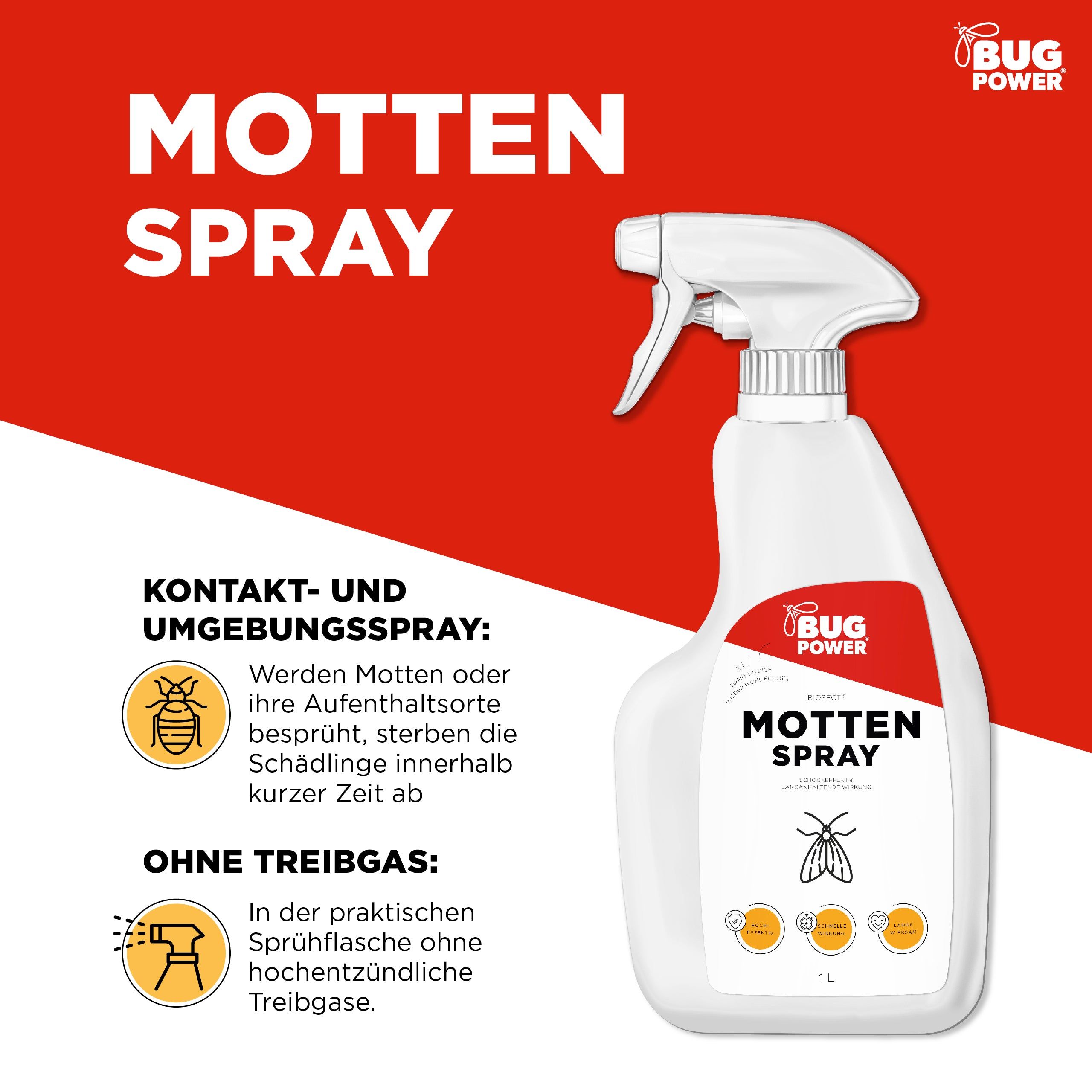 BugPower Motten Spray