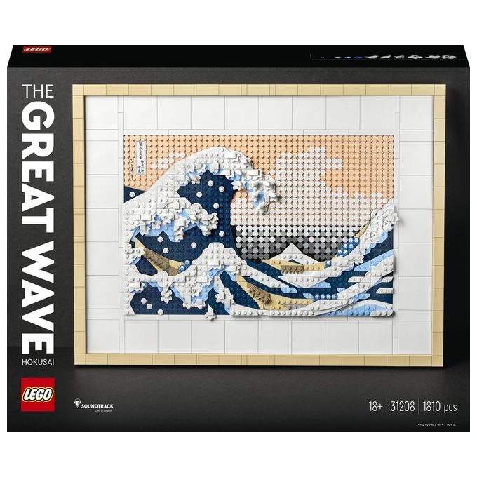 Lego Hokusai - La Grande Onda 31208 Set per Adulti - Immagine 4