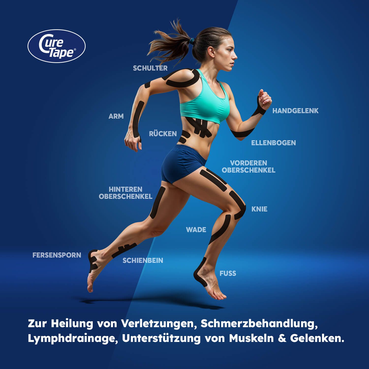 CureTape® Sports Kinesiotape