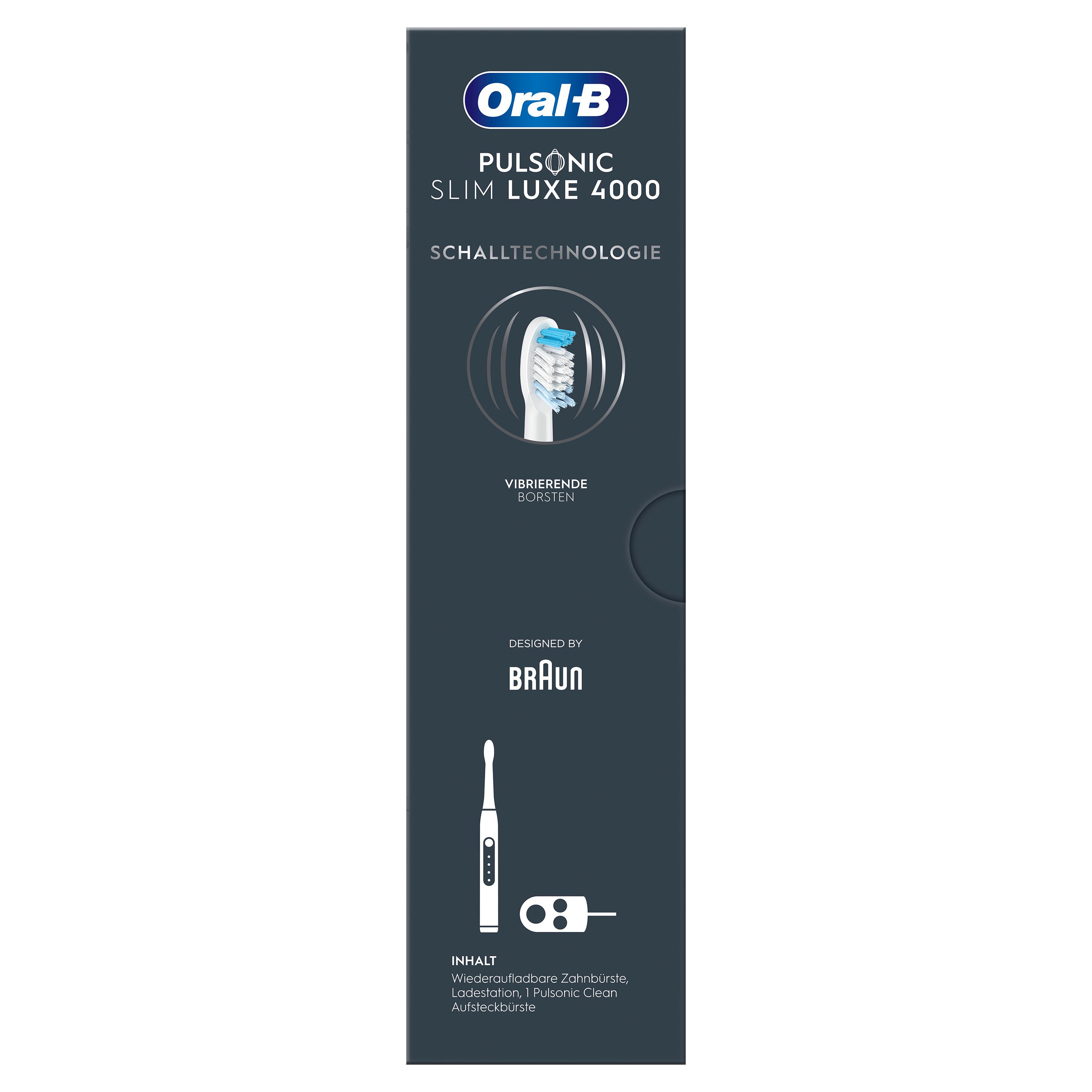 Oral-B - Elektrische Zahnbürste "Pulsonic Slim Luxe" in Matt Black