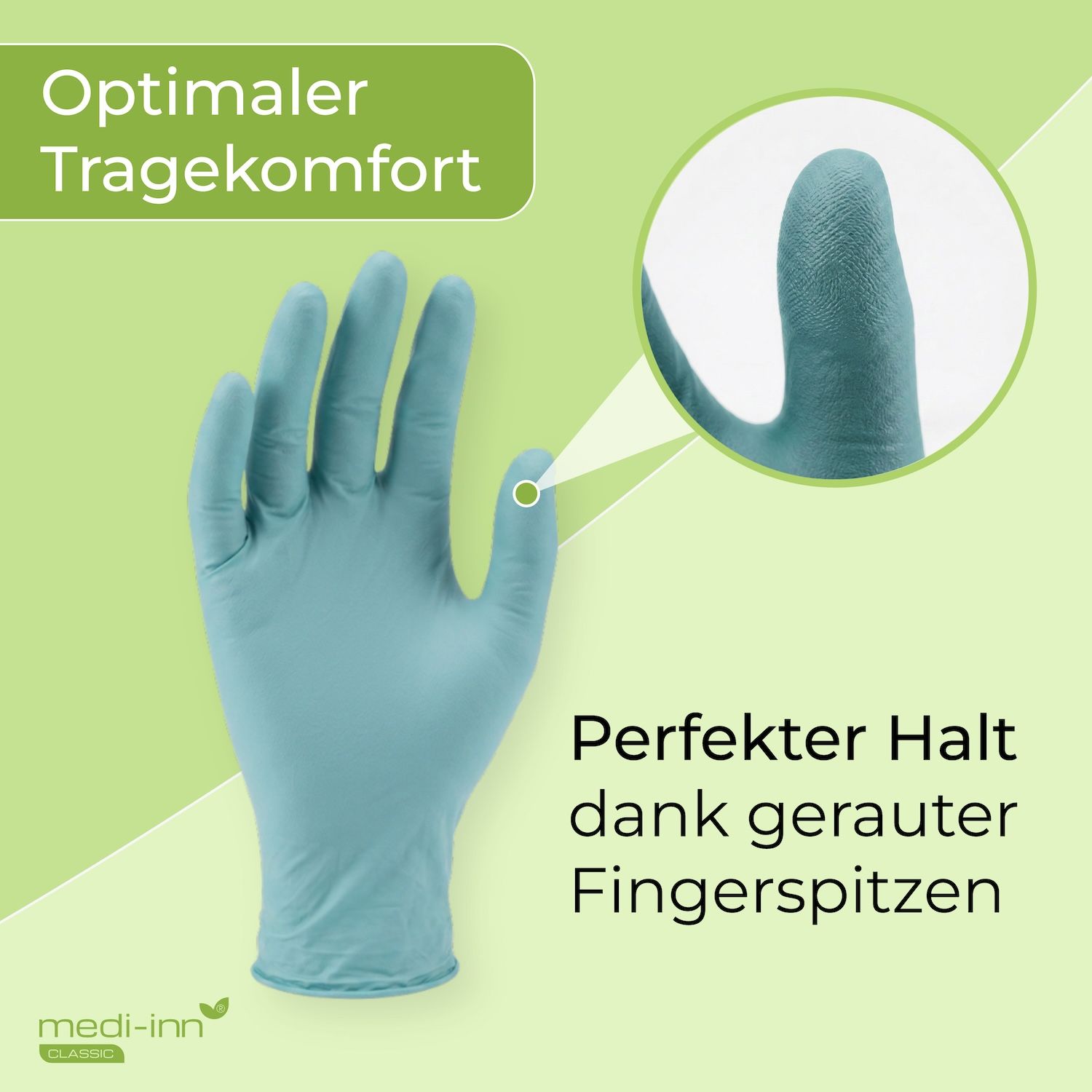 Medi-Inn Nitril Mint Plus Einmalhandschuhe