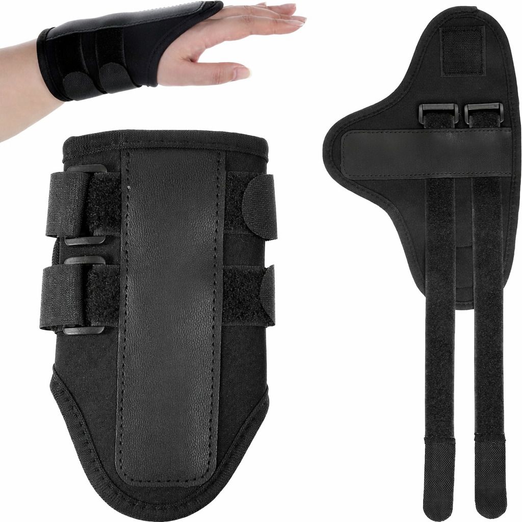 Golf Handgelenkstütze mit Schiene, verstellbare Bandage, atmungsaktiv für Training